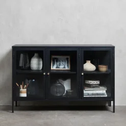 Nordic Home - Ragnar dressoir - 130 cm - zwart