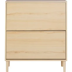 NORRIS - Schoenenkast - Lichthout - Spaanplaat