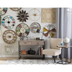 NOTTWIL - Wandklok - Goud - IJzer