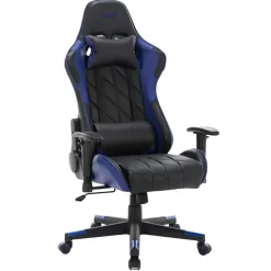 Ocazi Nevada Gaming stoel - Bureaustoel - Zwart/Blauw