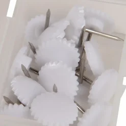 O’DADDY Deurgordijn – Magnetisch Vliegengordijn - 100x230cm – hor Wit