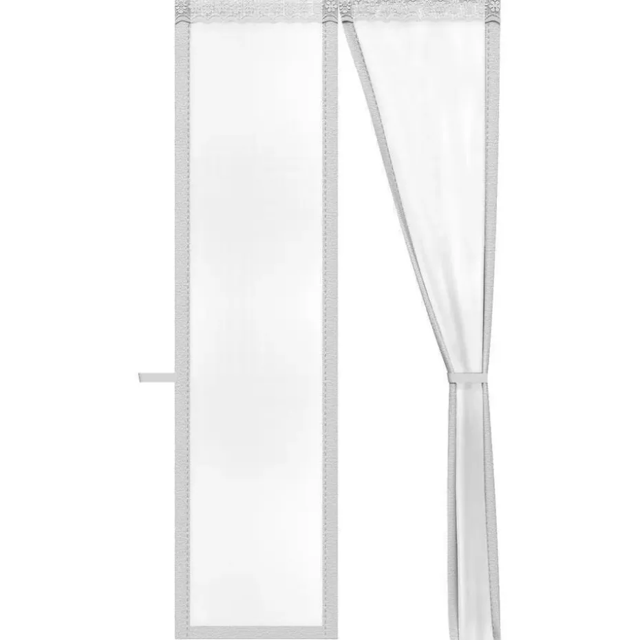 O'DADDY Deurgordijn Deluxe FIBER 92x210 - Magnetisch Vliegengordijn Wit