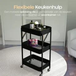 O'DADDY Keukentrolley inklapbaar