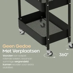 O'DADDY Keukentrolley inklapbaar