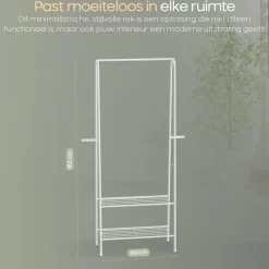 O'DADDY Kledingrek Staand - Garderoberek met Kledingstang