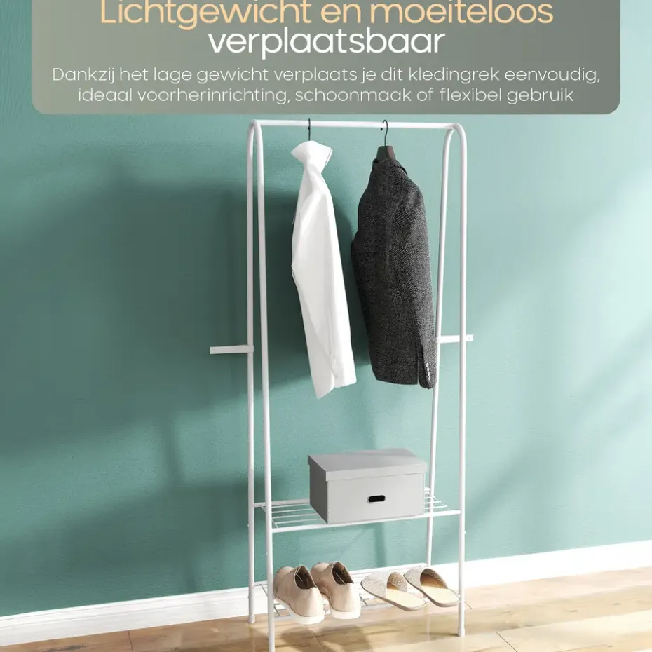 O'DADDY Kledingrek Staand - Garderoberek met Kledingstang