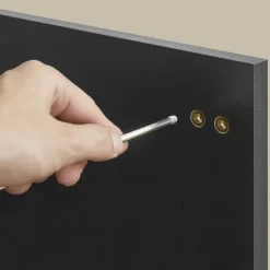 O'DADDY Ladekast - Nachtkastje - 44x42x69 cm - Zwart - Mobiel en Duurzaam