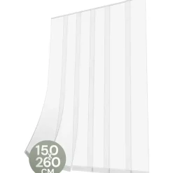 O'DADDY Lamellenhor 150x260 - Deurgordijn - wit