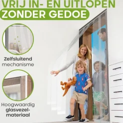 O'DADDY Lamellenhor 100x260 - Deurgordijn - wit