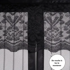 O'DADDY Magnetisch Vliegengordijn - Deurgordijn 100x230cm - Zwart