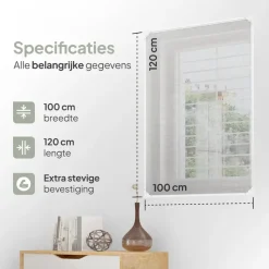 O'DADDY Magnetische raamhor - 100x120 cm