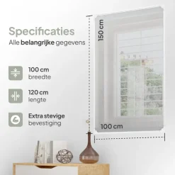 O'DADDY Magnetische raamhor - 100x150 cm