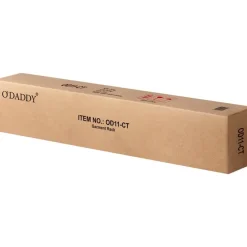 O'DADDY Verstelbaar Kledingrek op Wieltjes - Stabiel tot 130 kg - Zilver