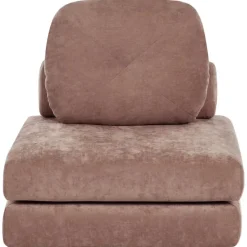 OLDEN - Slaapbank - Bruin - Stof