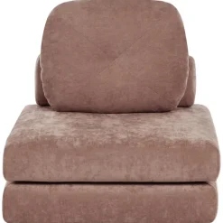 OLDEN - Slaapbank - Bruin - Stof