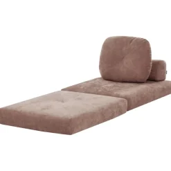 OLDEN - Slaapbank - Bruin - Stof