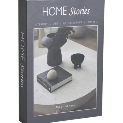 Opbergboek At Home - zwart - 5x30x21 cm