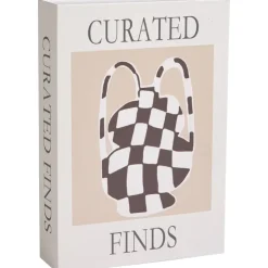 Opbergboek Curated - rood - 5x23x16 cm