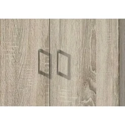 Opbergkast Ray 60cm met 2 deuren en 4 legplanken - sonoma eik