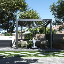 Orion Comfort terrasoverkapping 300 x 300 cm antraciet