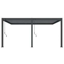 Orion Deluxe overkapping muur 360 x 530 cm antraciet