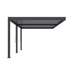 Orion Deluxe overkapping muur 360 x 530 cm antraciet