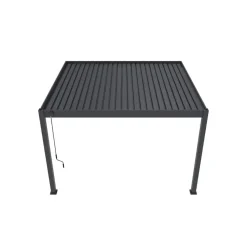 Orion Deluxe overkapping muur 300 x 360 cm antraciet