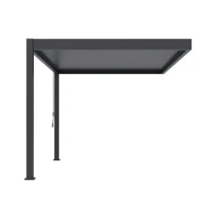 Orion Deluxe overkapping muur 300 x 400 cm antraciet