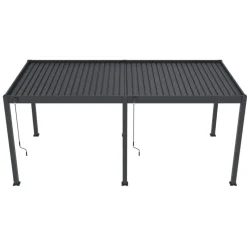 Orion Deluxe overkapping - 300 x 600 cm - Antraciet