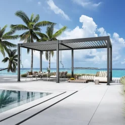 Orion Deluxe overkapping - 300 x 600 cm - Antraciet