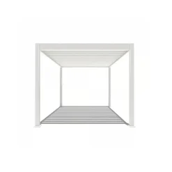 Orion Deluxe overkapping elektrisch met LED 300 x 400 cm wit