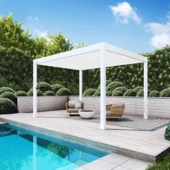 Orion Deluxe terrasoverkapping 300 x 400 cm wit