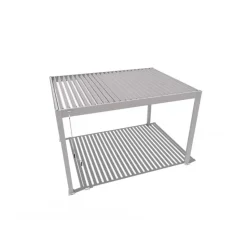 Orion Deluxe terrasoverkapping 300 x 400 cm lichtgrijs