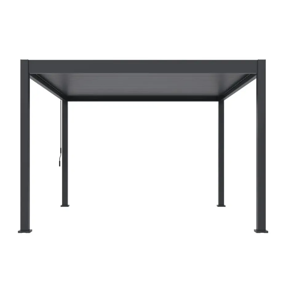 Orion Deluxe terrasoverkapping 360 x 400 cm antraciet