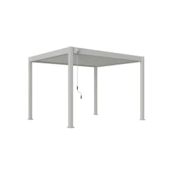 Orion Deluxe terrasoverkapping 360 x 400 cm lichtgrijs