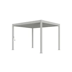 Orion Deluxe terrasoverkapping 360 x 400 cm lichtgrijs