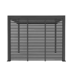 Orion louvre shutter paneel (voor 4M kant) antraciet 1 stuk