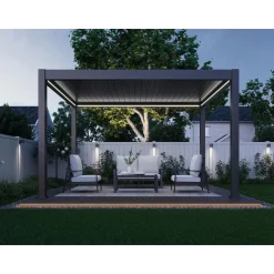 Orion Premium overkapping elektrisch E-LED 300 x 400 antraciet