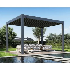 Orion Premium overkapping - 300 x 400 cm - Antraciet