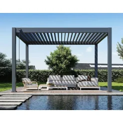 Orion Premium overkapping - 300 x 400 cm - Antraciet