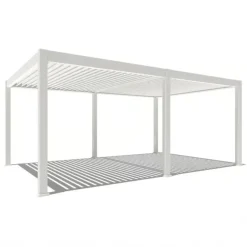 Orion Premium overkapping E-LED - 400 x 600 cm - wit