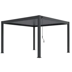 Orion Premium overkapping - 400 x 400 cm - Antraciet