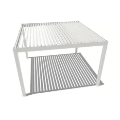 Orion Premium overkapping E-LED - 400 x 400 cm - wit