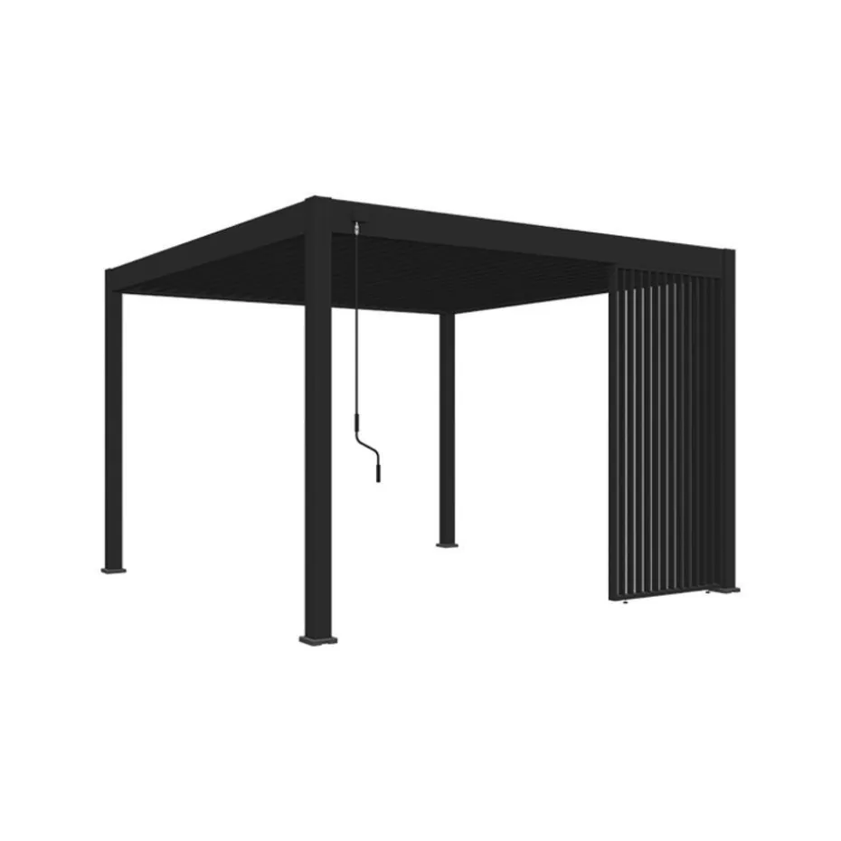 Orion verticaal louvre shutter paneel 1,2 meter antraciet