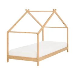 ORLU - Kinderbed - Lichthout - 90 x 200 cm - Dennenhout