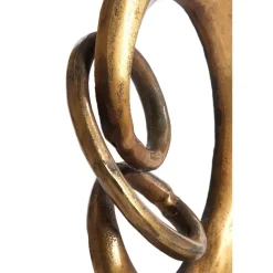 Ornament Eddy - Antiek Brons - 20x20x34cm