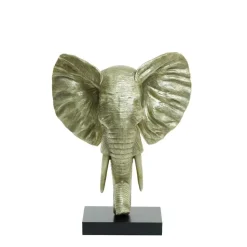 Ornament Elephant - Goud - 38.5x19.5x49cm