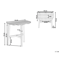 OSIGO - Tuintafel - Bruin - Acaciahout