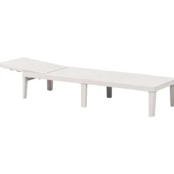 OSSI - Ligstoel - Lichtgrijs - Polypropyleen