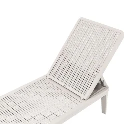 OSSI - Ligstoel - Lichtgrijs - Polypropyleen